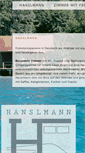 Mobile Screenshot of hanslmann.at